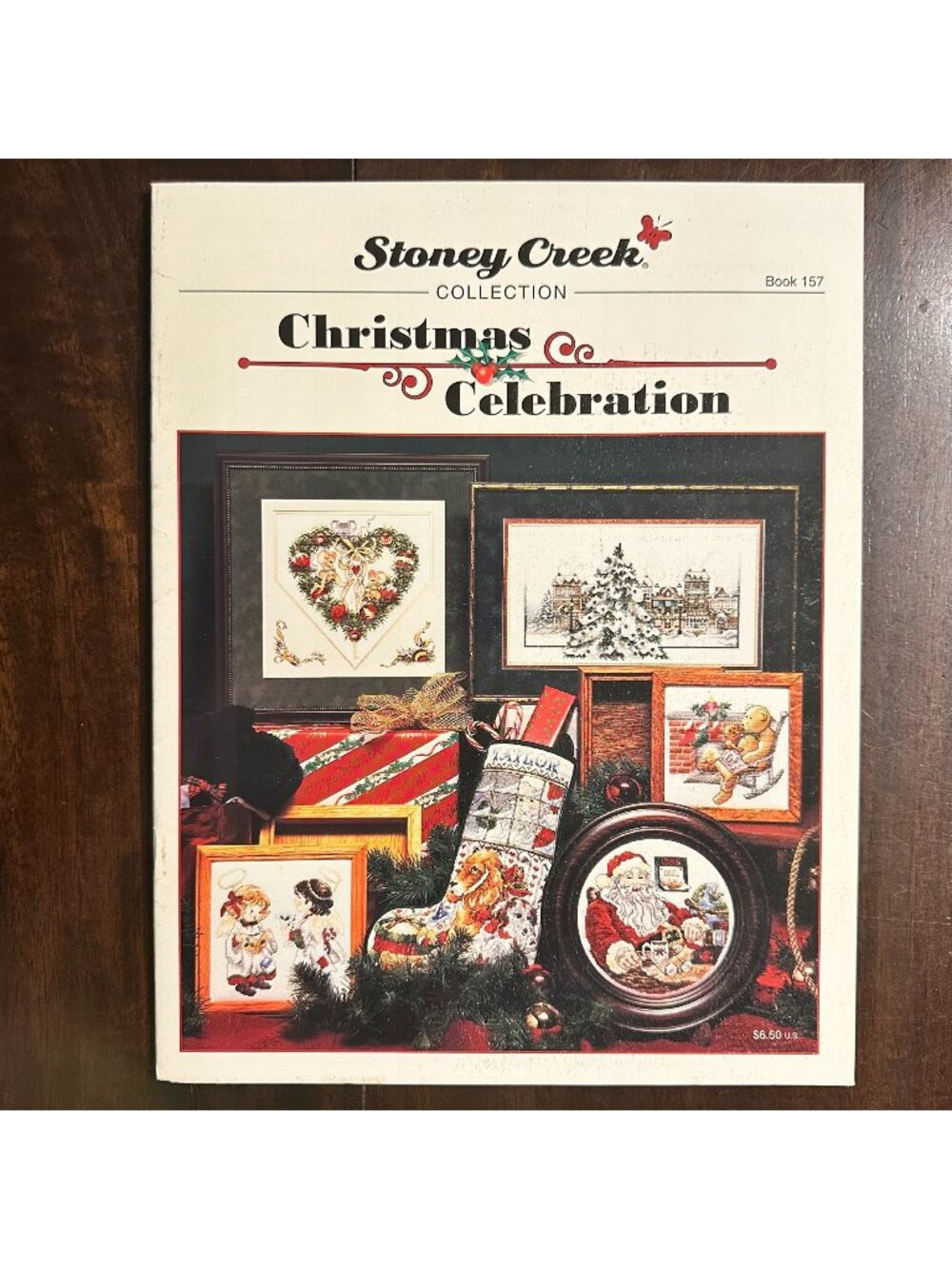 Stoney Creek Christmas Celebration Cross Stitch Pattern Book 157